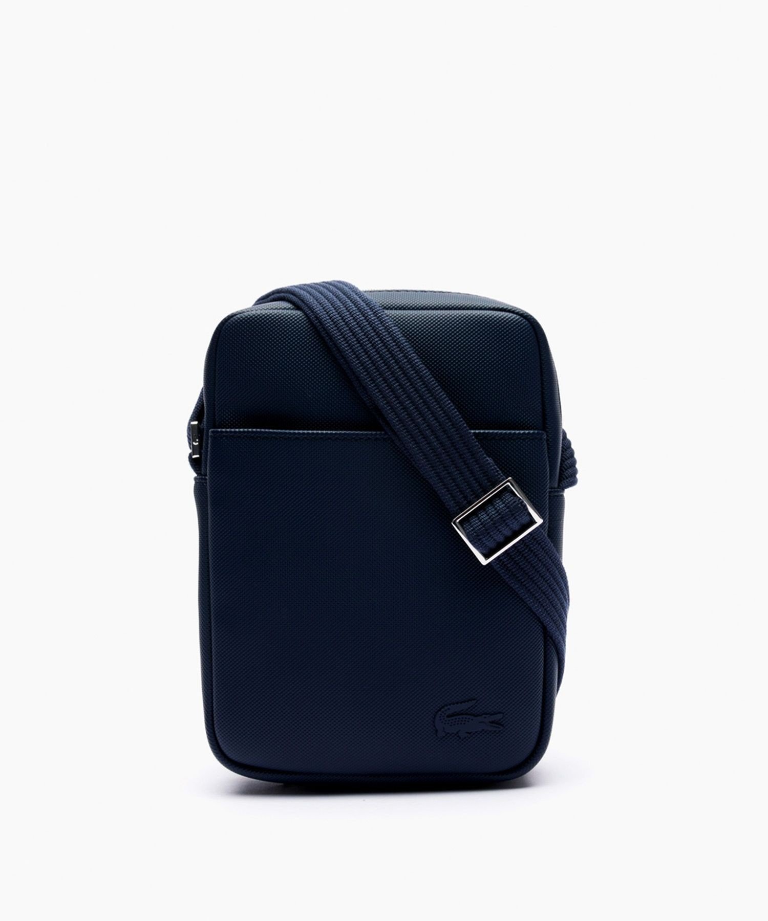 【ラコステ/LACOSTE / MEN】のメンズクラシック バーティカルカメラバッグ インテリア・キッズ・メンズ・レディースファッション・服の通販 founy(ファニー) 　ファッション　Fashion　メンズファッション　Fashion for Men　バッグ　Bags　カメラ　Camera Accessories　クラシック　Classic, Timeless Style　コンパクト　Compact, Small Size　スタイリッシュ　Stylish, Fashionable　スマート　Smart, Elegant　パッチ　Patch, Appliqué　フラット　Flat, Flat Shoes　フロント　Front, Front Design　ポケット　Pocket, Pocket Detail　メンズ　Men's, Menswear　ラップ　Wrap, Wrap Design　定番　Standard, Basic Item　鹿の子　Piqué, Kanoko Fabric　ネイビー|ID: prp329100004577253 ipo3291000000033163050