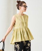【フリークスストア/FREAK'S STORE】のインド ノースリーブ ピンタック ギャザー ブラウス【限定展開】 25SS イエロー|ID: prp329100004577332 ipo3291000000033209369