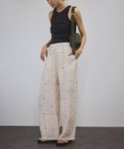 【サロン アダム エ ロペ/SALON adam et rope'】のmahalプリントリラックスパンツ ベージュ(27)|ID: prp329100004577408 ipo3291000000032610975