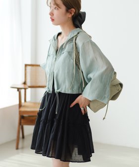 【パルグループ/PAL GROUP】の【Kastane】シアーパーカー 人気、トレンドファッション・服の通販 founy(ファニー) ファッション Fashion レディースファッション Fashion for Women トップス・カットソー Cut & Sew Tops レディースパーカー・カジュアルフーディー Casual Hoodies & Sweatshirts |ID:prp329100004577440