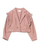 【その他のブランド/Other】の2WAYフリルデニム ジャケット PINK|ID: prp329100004577450 ipo3291000000032422106