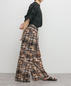【ケービーエフ/KBF / URBAN RESEARCH】のシアージャガードワイドパンツ 人気、トレンドファッション・服の通販 founy(ファニー) ファッション Fashion レディースファッション Fashion for Women パンツ Pants & Trousers 2025年 2025 2025春夏・S/S Spring/Summer 2025 SS25 アクセサリー Fashion Accessories チェック Check, Plaid, Tartan ワイド Wide, Wide Fit 夏 Summer S/S・春夏 SS, Spring/Summer, Warm Season thumbnail ORANGE MIX|ID: prp329100004577478 ipo3291000000033058475