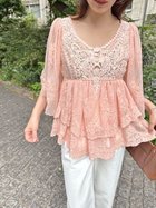 【スナイデル/SNIDEL】のエンブロイダリーチュニックブラウス 人気、トレンドファッション・服の通販 founy(ファニー) ファッション Fashion レディースファッション WOMEN トップス・カットソー Tops/Tshirt シャツ/ブラウス Shirts/Blouses エアリー Airy エレガント 上品 Elegant チュール Tulle トレンド Trend フェミニン Feminine リュクス Luxe レース Race ロマンティック Romantic thumbnail PBEG[036]|ID: prp329100004577482 ipo3291000000032422337