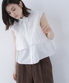 【ナチュラル ビューティー ベーシック/NATURAL BEAUTY BASIC】のティアードフリルシャツ 人気、トレンドファッション・服の通販 founy(ファニー) ファッション Fashion レディースファッション Ladies' Fashion Online トップス・カットソー Tops/Tshirt シャツ/ブラウス Shirts/Blouses おすすめ Recommend シンプル Simple スタイリッシュ Stylish デニム Denim フリル Frills thumbnail オフ1|ID: prp329100004577501 ipo3291000000032643910