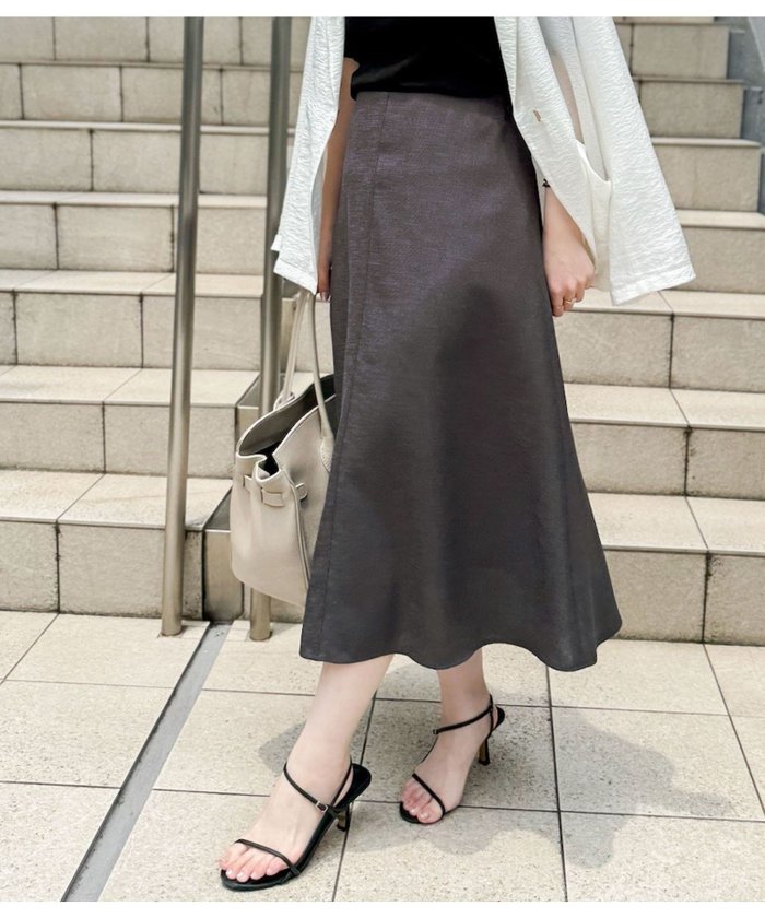 【ノーリーズ/NOLLEY'S】のウォッシャブル麻調フレアスカート インテリア・キッズ・メンズ・レディースファッション・服の通販 founy(ファニー) https://founy.com/ ファッション Fashion レディースファッション Fashion for Women スカート Skirts Aライン・フレアスカート A-Line & Flared Skirts 2025年 2025 2025春夏・S/S Spring/Summer 2025 SS25 おすすめ Recommended / Our Picks ウォッシャブル Machine Washable シンプル Simple, Minimal フレア Flare, Flared ビジネス 仕事 通勤 Business / Work / Commuting |ID: prp329100004577531 ipo3291000000032712008