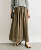 【リヴドロワ/RIVE DROITE】の【ウエストゴム】綾ボイルギャザーフレアスカート 人気、トレンドファッション・服の通販 founy(ファニー) ファッション Fashion レディースファッション Ladies' Fashion Online スカート Skirt Aライン/フレアスカート Flared A-Line Skirts ギャザー Gather シアー Sheer シンプル Simple スウェット Sweat ツイル Twill フィット Fit ポケット Pocket thumbnail モカ|ID: prp329100004577538 ipo3291000000032621375