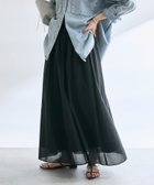 【リヴドロワ/RIVE DROITE】の【ウエストゴム】綾ボイルギャザーフレアスカート 人気、トレンドファッション・服の通販 founy(ファニー) ファッション Fashion レディースファッション Ladies' Fashion Online スカート Skirt Aライン/フレアスカート Flared A-Line Skirts ギャザー Gather シアー Sheer シンプル Simple スウェット Sweat ツイル Twill フィット Fit ポケット Pocket thumbnail ブラック|ID: prp329100004577538 ipo3291000000032621381