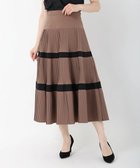【ストロベリーフィールズ/STRAWBERRY FIELDS】のプリーツティアードスカート 人気、トレンドファッション・服の通販 founy(ファニー) ファッション Fashion レディースファッション Fashion for Women スカート Skirts ティアードスカート Tiered Skirts thumbnail ブラウン|ID: prp329100004577546 ipo3291000000032749179