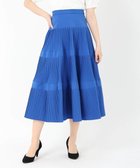 【ストロベリーフィールズ/STRAWBERRY FIELDS】のプリーツティアードスカート 人気、トレンドファッション・服の通販 founy(ファニー) ファッション Fashion レディースファッション Fashion for Women スカート Skirts ティアードスカート Tiered Skirts thumbnail ブルー|ID: prp329100004577546 ipo3291000000032749180