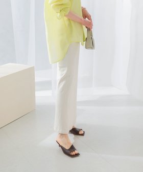 【アーバンリサーチ ロッソ/URBAN RESEARCH ROSSO】の接触冷感リネン混バイヤススカート 人気、トレンドファッション・服の通販 founy(ファニー) ファッション Fashion レディースファッション Ladies' Fashion Online スカート Skirt 2025年 2025 2025春夏・S/S Ss,Spring/Summer,2025 タンブラー Tumbler フレア Flare ベーシック Basic リネン Linen 吸水 Water Absorption 夏 Summer S/S・春夏 Ss・Spring/Summer |ID:prp329100004578005
