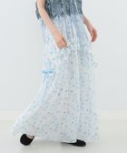 【その他のブランド/Other】の【6/25新規値下げ】フラワーリボン スカート 花柄 フラワー ロングスカート バレエコア SAX|ID: prp329100004578042 ipo3291000000032739011