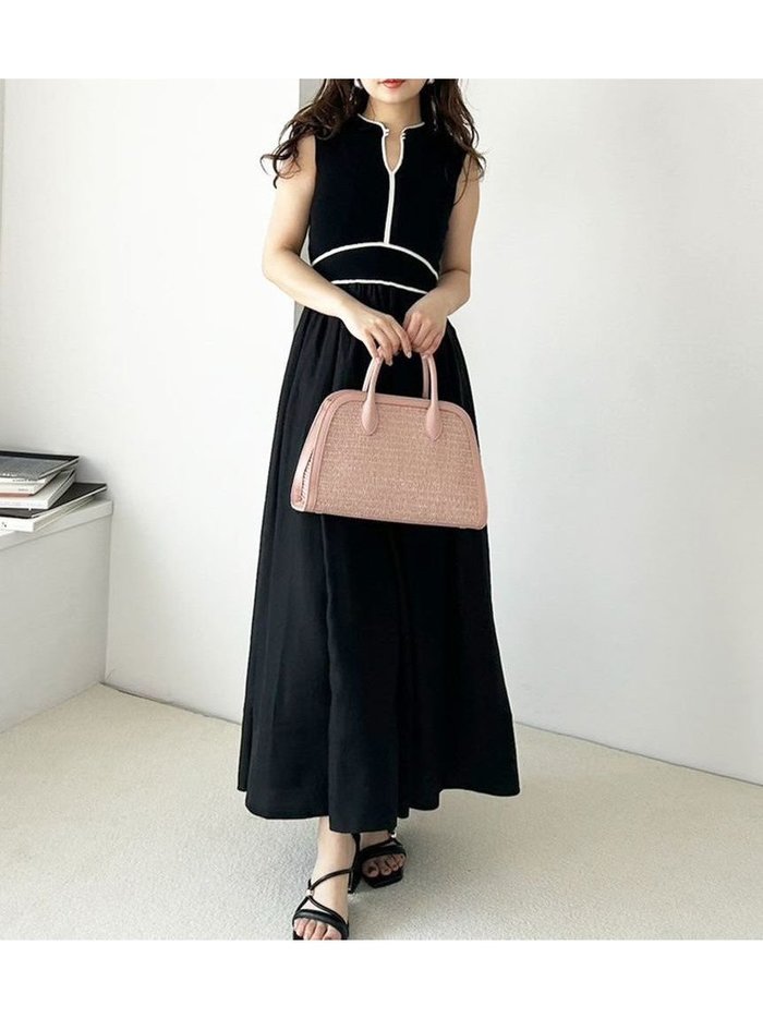 【リリーブラウン/Lily Brown】のラインニットドッキングワンピース インテリア・キッズ・メンズ・レディースファッション・服の通販 founy(ファニー) https://founy.com/ ファッション Fashion レディースファッション Fashion for Women ワンピース Dresses エレガント 上品 Elegant シンプル Simple, Minimal スリット Slit, Slit Detail 定番 Standard, Basic Item バランス Balance, Style Balance パイピング Piping, Trim Design フィット Fit, Slim Fit |ID: prp329100004578079 ipo3291000000032752197