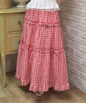 【アクシーズファム/axes femme】のギンガムティアードスカート 人気、トレンドファッション・服の通販 founy(ファニー) ファッション Fashion レディースファッション Fashion for Women スカート Skirts ティアードスカート Tiered Skirts おすすめ Recommended / Our Picks カットソー Cut and Sewn Top ギャザー Gathered, Ruffled ティアード Tiered, Tiered Style リボン Ribbon, Bow |ID:prp329100004578153
