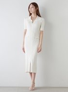 【スナイデル/SNIDEL】のスキッパーニットワンピース OWHT[002]|ID: prp329100004578154 ipo3291000000032691250