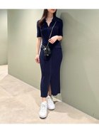 【スナイデル/SNIDEL】のスキッパーニットワンピース NVY[089]|ID: prp329100004578154 ipo3291000000032691253