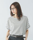 【グローバルワーク/GLOBAL WORK】のフローズンTドルマンプルオーバー/451572 オフ×ブラックボーダー10|ID: prp329100004578163 ipo3291000000032428930