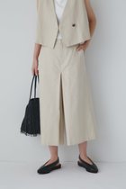 【ヒューマンウーマン/HUMAN WOMAN】の綿麻シャンブレースカーチョ ベージュ|ID: prp329100004578167 ipo3291000000032698334
