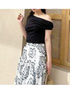 【スナイデル/SNIDEL】のルーズネックカットプルオーバー BLK[009]|ID: prp329100004578180 ipo3291000000032622341