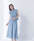 【ナチュラル ビューティー ベーシック/NATURAL BEAUTY BASIC】のフラワーシャーリングブラウス スカート グリーンベース2|ID: prp329100004578184 ipo3291000000032429206