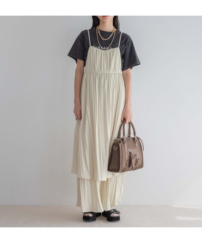 【ジーナシス/JEANASiS】のSunday Dress インテリア・キッズ・メンズ・レディースファッション・服の通販 founy(ファニー) https://founy.com/ ファッション Fashion レディースファッション Fashion for Women ワンピース Dresses フォーマル・パーティードレス・結婚式用ドレス Elegant & Casual Dresses インナー Innerwear カットソー Cut and Sewn Top キャップ Cap, Baseball Cap キャミソール Camisole, Spaghetti Strap Top キャミワンピース Cami Dress, Slip Dress スラックス Slacks, Dress Pants タンク Tank Top, Sleeveless Top デニム Denim, Jeans Material フリル Frill, Ruffle ボトム Bottoms, Lower Wear 半袖 Short Sleeve, Half Sleeve ワイド Wide, Wide Fit おすすめ Recommended / Our Picks 夏 Summer |ID: prp329100004578198 ipo3291000000032734997