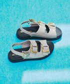 【ロデスコ/RODE SKO / URBAN RESEARCH】のダブルベルテッドサンダル LIGHT GRAY|ID: prp329100004578220 ipo3291000000032678803
