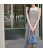 【ナチュラル ビューティー ベーシック/NATURAL BEAUTY BASIC】のアメスリセットベアナローワンピース ベージュ×オフ2|ID: prp329100004578276 ipo3291000000032430273