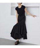 【ミスティ ウーマン/mysty woman】のニットドッキングフレンチスリーブワンピース 人気、トレンドファッション・服の通販 founy(ファニー) ファッション Fashion レディースファッション Fashion for Women ワンピース Dresses おすすめ Recommended / Our Picks コンパクト Compact, Small Size サンダル Sandals, Summer Shoes ストレッチ Stretch, Stretchy Fabric スニーカー Sneakers, Trainers スリーブ Sleeve, Long Sleeve / Short Sleeve ダウン Down, Puffer ティアードスカート Tiered Skirt, Flounced Skirt ドッキング Docking, Mixed Material フィット Fit, Slim Fit フレア Flare, Flared フレンチ French, French Style ランダム Random, Irregular thumbnail ブラック|ID: prp329100004578346 ipo3291000000032708198
