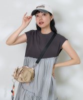 【フリークスストア/FREAK'S STORE】の裾ストライプ フリルワンピース 25SS 人気、トレンドファッション・服の通販 founy(ファニー) ファッション Fashion レディースファッション WOMEN ワンピース Dress 2025年 2025 2025春夏・S/S Ss,Spring/Summer,2025 ストライプ Stripe スリーブ Sleeve ドッキング Docking フリル Frills フレンチ French 夏 Summer S/S・春夏 Ss・Spring/Summer |ID:prp329100004578361