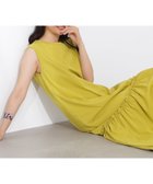 【エヌ ナチュラルビューティーベーシック/N.Natural Beauty basic】のティアードカットワンピース 人気、トレンドファッション・服の通販 founy(ファニー) ファッション Fashion レディースファッション WOMEN ワンピース Dress おすすめ Recommend カットソー Cut And Sew カーディガン Cardigan ノースリーブ No Sleeve バランス Balance thumbnail イエロー|ID: prp329100004578377 ipo3291000000032431478