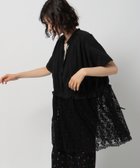 【ニコアンド/niko and】のショートスリーブチャーチチュニック 人気、トレンドファッション・服の通販 founy(ファニー) ファッション Fashion レディースファッション Ladies' Fashion Online トップス・カットソー Tops/Tshirt おすすめ Recommend とろみ Thickness ギャザー Gather チュニック Tunic ドレス Dress フェミニン Feminine レース Race 人気 Popularity 半袖 Short Sleeve thumbnail ブラック|ID: prp329100004578426 ipo3291000000032431974