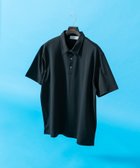 【アーバンリサーチ ロッソ/URBAN RESEARCH ROSSO / MEN】の『XLサイズあり』『UR TECH』防汚加工リラックス半袖ポロシャツ BLACK|ID: prp329100004578463 ipo3291000000032626821