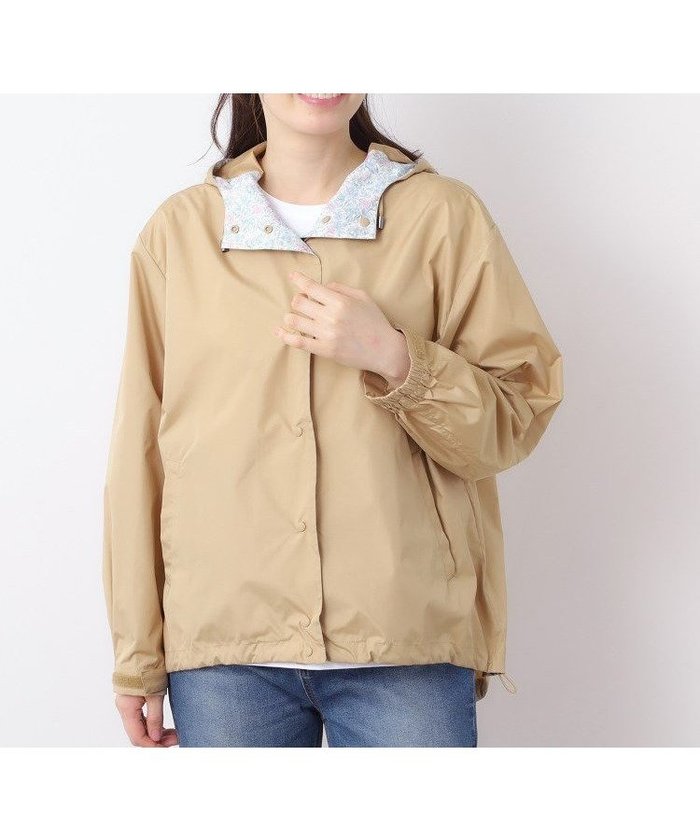 【ローラアシュレイ/LAURA ASHLEY】のシェルストン柄 レインコート インテリア・キッズ・メンズ・レディースファッション・服の通販 founy(ファニー) https://founy.com/ ファッション Fashion レディースファッション Ladies' Fashion Online アウター Coat Outerwear コート Coats アウトドア Outdoor ショート Short プリント Print ポケット Pocket 帽子 Hat 羽織 Haori |ID: prp329100004578502 ipo3291000000032432796