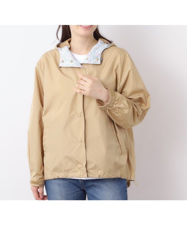 【ローラアシュレイ/LAURA ASHLEY】のシェルストン柄 レインコート 人気、トレンドファッション・服の通販 founy(ファニー) 　ファッション　Fashion　レディースファッション　Ladies' Fashion Online　アウター　Coat Outerwear　コート　Coats　アウトドア　Outdoor　ショート　Short　プリント　Print　ポケット　Pocket　帽子　Hat　羽織　Haori　 other-1|ID: prp329100004578502 ipo3291000000032432796