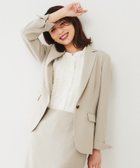 【アンタイトル/UNTITLED】の【通勤スーツ】ライトウェイト テーラードジャケット ピンクベージュ|ID: prp329100004578504 ipo3291000000034427538