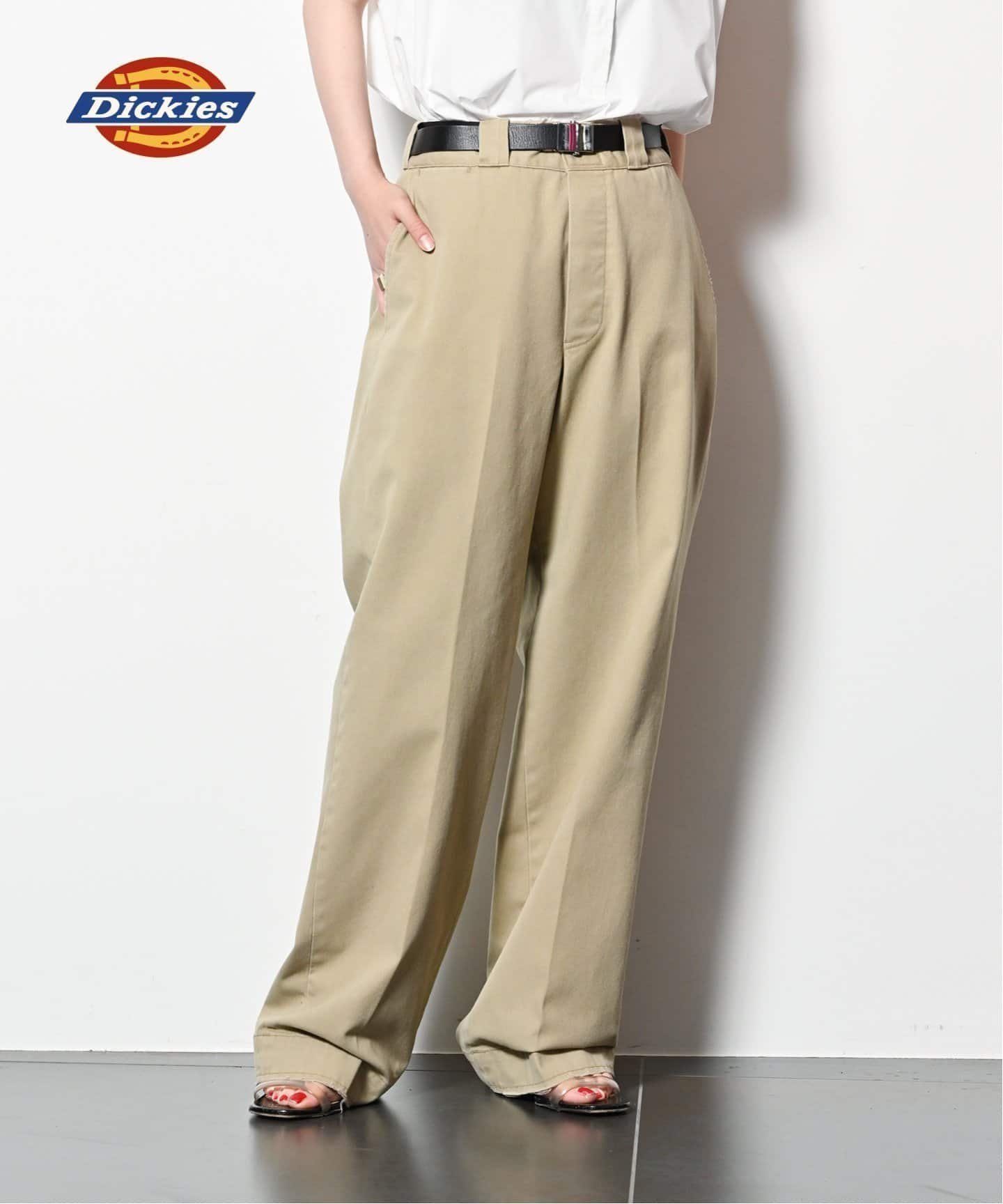 【シティーショップ/CITYSHOP】の《追加2》DICKIES 別注 グラインダーパンツ インテリア・キッズ・メンズ・レディースファッション・服の通販 founy(ファニー) 　ファッション　Fashion　レディースファッション　Fashion for Women　パンツ　Pants & Trousers　別注　Limited Edition, Custom Order　ベージュ|ID: prp329100004578506 ipo3291000000032767260