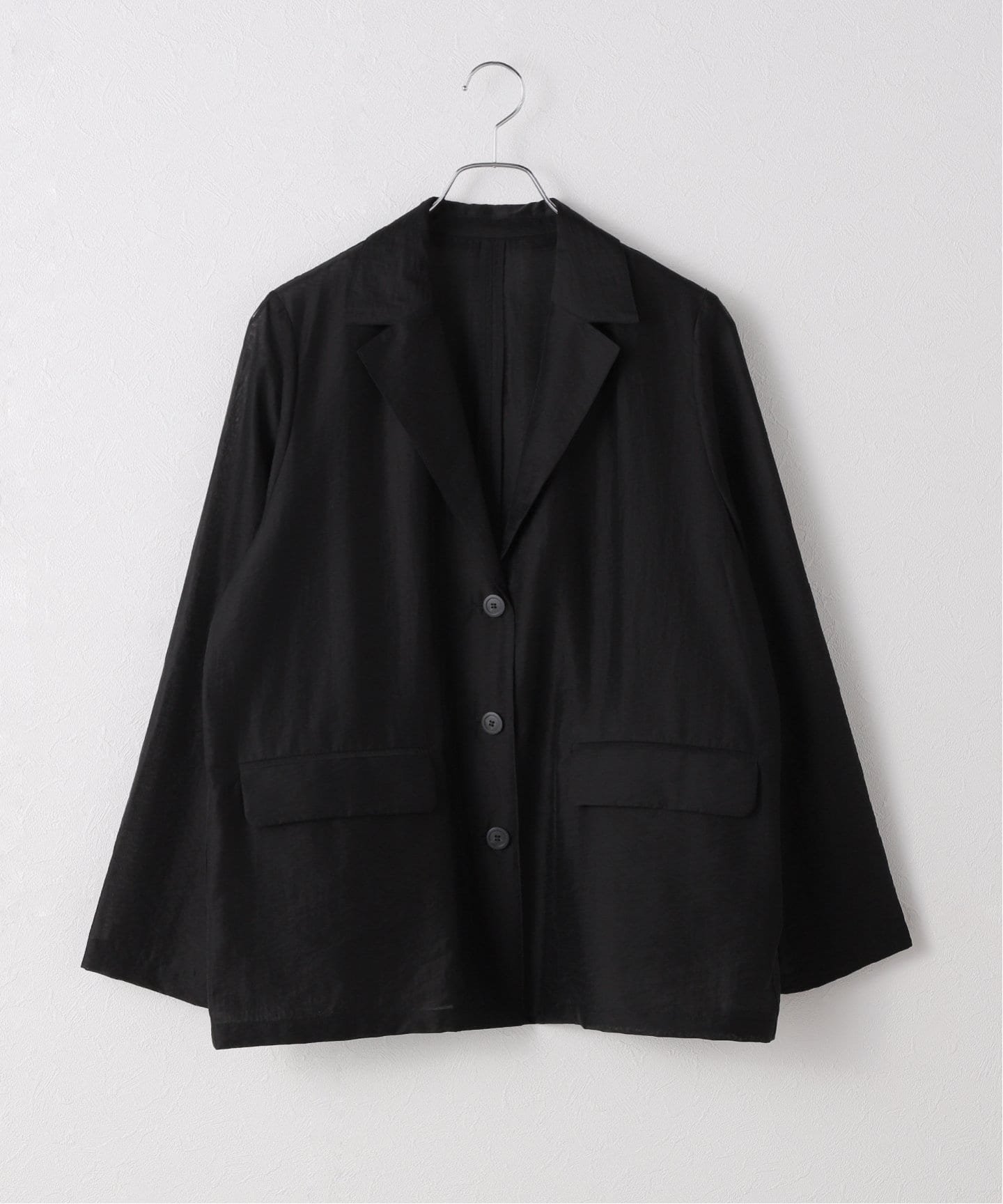 【ジャーナルスタンダード/JOURNAL STANDARD】のシアークロスライトジャケット インテリア・キッズ・メンズ・レディースファッション・服の通販 founy(ファニー) 　ファッション　Fashion　レディースファッション　Ladies' Fashion Online　アウター　Coat Outerwear　ジャケット　Jackets　2025年　2025　2025春夏・S/S　Ss,Spring/Summer,2025　ジャケット　Jacket　バランス　Balance　エレガント 上品　Elegant　夏　Summer　春　Spring　S/S・春夏　Ss・Spring/Summer　ブラック A|ID: prp329100004578509 ipo3291000000032432827