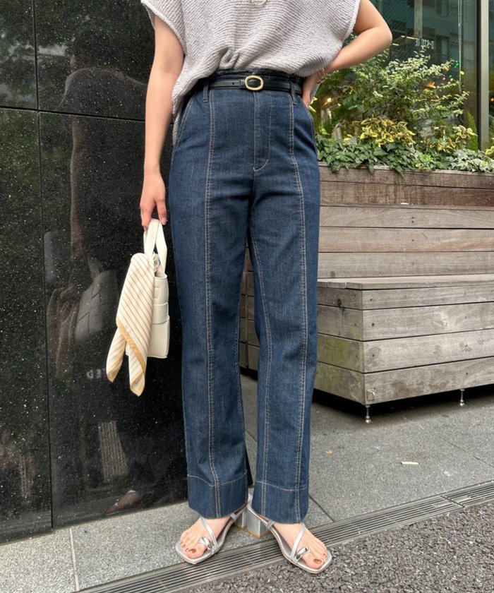 【その他のブランド/Other】の【累計販売7000本突破/革命デニム】センターシームデニムパンツ インテリア・キッズ・メンズ・レディースファッション・服の通販 founy(ファニー) https://founy.com/ ファッション Fashion レディースファッション Fashion for Women パンツ Pants & Trousers デニムパンツ・ジーンズ・美脚デニム Denim Jeans & Pants ストレッチ Stretch, Stretchy Fabric スマート Smart, Elegant センター Center, Center Line デニム Denim, Jeans Material トレンド Trend, Trending Now 人気 Popular, Best Seller 再入荷 Restock / Back in Stock おすすめ Recommended / Our Picks |ID: prp329100004578532 ipo3291000000032711501