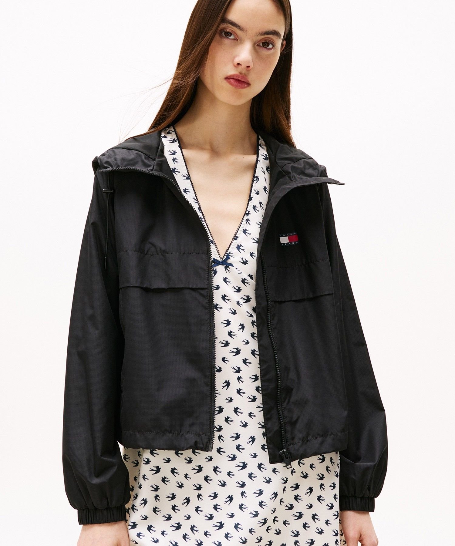 【トミーヒルフィガー/TOMMY HILFIGER】のエッセンシャルウィンドブレーカー 人気、トレンドファッション・服の通販 founy(ファニー) 　ファッション　Fashion　レディースファッション　Ladies' Fashion Online　アメリカン　American　クラシック　Classic　クロップド　Cropped　ゴルフ　Golf　デニム　Denim　トレンド　Trend　ミックス　Mix　モダン　Modern　ワイド　Wide　人気　Popularity　 other-1|ID: prp329100004578572 ipo3291000000032628542
