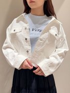【スナイデル/SNIDEL】のタックGジャン WHT[001]|ID: prp329100004578618 ipo3291000000032647229