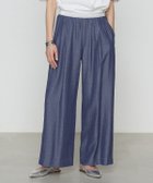 【コムサ/COMME CA】のオトナシャンブレー タックワイドパンツ 人気、トレンドファッション・服の通販 founy(ファニー) ファッション Fashion レディースファッション Fashion for Women パンツ Pants & Trousers 2024年 2024 2024春夏・S/S Spring/Summer 2024 SS24 シャンブレー Chambray, Denim-Like Fabric ネップ Nepp, Slub Yarn ワイド Wide, Wide Fit thumbnail 22:ブルー|ID: prp329100004578637 ipo3291000000032735195