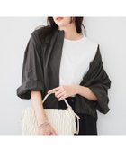 【アンタイトル/UNTITLED】の【春の軽羽織り】ボリューム袖 ノーカラーブルゾン 人気、トレンドファッション・服の通販 founy(ファニー) ファッション Fashion レディースファッション WOMEN アウター Coat Outerwear ブルゾン Blouson/Jackets おすすめ Recommend シルク Silk パウダー Powder ブルゾン Blouson ポケット Pocket 春 Spring 羽織 Haori thumbnail チャコールグレー|ID: prp329100004578640 ipo3291000000032434116