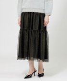 【エポカ/EPOCA】の【EPOCA STORIA】 ラメチュール ティアードスカート 《WEB 一部店舗限定》 人気、トレンドファッション・服の通販 founy(ファニー) ファッション Fashion レディースファッション WOMEN スカート Skirt ティアードスカート Tiered Skirts ティアードスカート Tiered Skirt thumbnail 黒|ID: prp329100004578642 ipo3291000000032434140