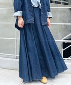 【ミューニック/Munich】のウォッシュ5.5オンススラブデニムマキシフレアスカート 人気、トレンドファッション・服の通販 founy(ファニー) ファッション Fashion レディースファッション Fashion for Women スカート Skirts Aライン・フレアスカート A-Line & Flared Skirts インディゴ Indigo Denim ウォッシュ Washed Finish ヴィンテージ Vintage Style 春 Spring デニム Denim, Jeans Material ドレープ Drape, Draping Fabric S/S・春夏 SS, Spring/Summer, Warm Season 夏 Summer 2024年 2024 2024春夏・S/S Spring/Summer 2024 SS24 thumbnail ble|ID: prp329100004578672 ipo3291000000032768333