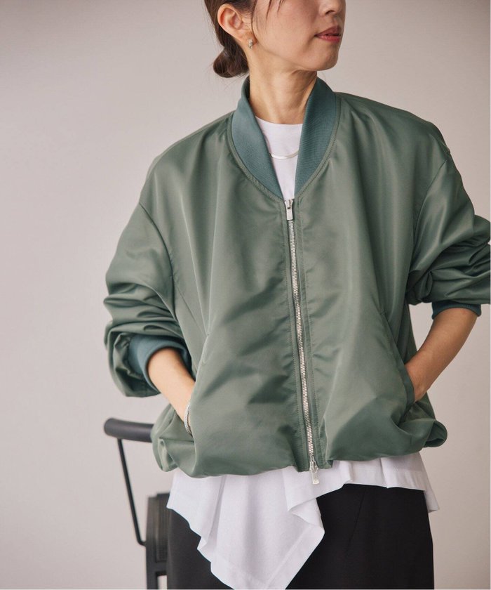 【ヴェルメイユ パー イエナ/VERMEIL par iena】のナイロンブルゾン インテリア・キッズ・メンズ・レディースファッション・服の通販 founy(ファニー) https://founy.com/ ファッション Fashion レディースファッション Ladies' Fashion Online アウター Coat Outerwear ブルゾン Blouson/Jackets 2025年 2025 2025-2026秋冬・A/W Aw/Autumn/Winter/Fw/Fall/2025-2026 おすすめ Recommend インナー Inner エレガント 上品 Elegant ショート Short ジップ Zip フォルム Form ブルゾン Blouson ワーク Work |ID: prp329100004579320 ipo3291000000032440931