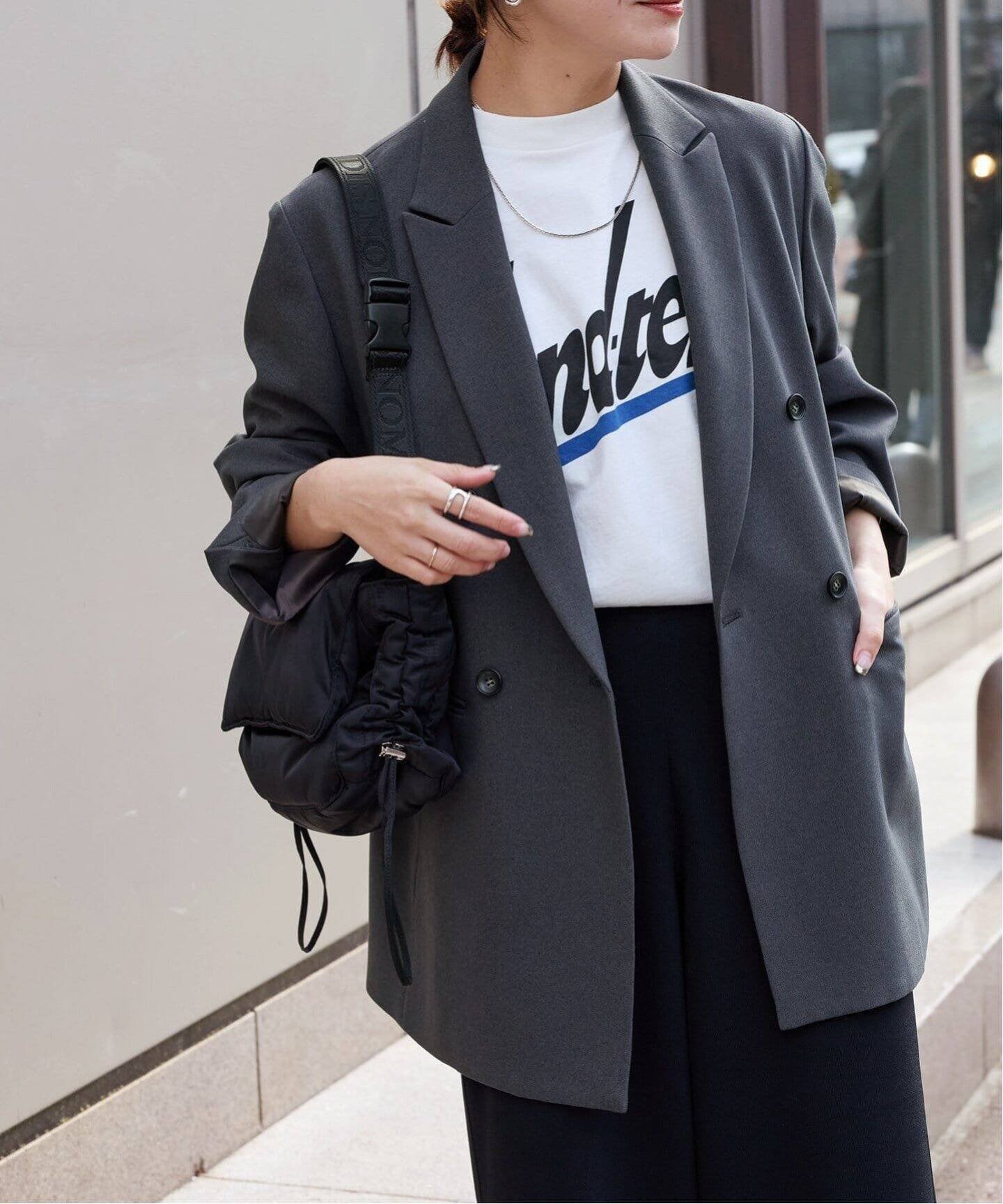 【ジャーナルスタンダード/JOURNAL STANDARD】の《追加 》ウールライクストレッチジャケット インテリア・キッズ・メンズ・レディースファッション・服の通販 founy(ファニー) 　ファッション　Fashion　レディースファッション　Ladies' Fashion Online　アウター　Coat Outerwear　ジャケット　Jackets　2025年　2025　2025-2026秋冬・A/W　Aw/Autumn/Winter/Fw/Fall/2025-2026　グレー|ID: prp329100004579361 ipo3291000000032441319