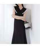 【プロポーション ボディドレッシング/PROPORTION BODY DRESSING】のビッグカラーマーメイドワンピース 人気、トレンドファッション・服の通販 founy(ファニー) ファッション Fashion レディースファッション Fashion for Women ワンピース Dresses おすすめ Recommended / Our Picks デコルテ Décolleté, Neckline ネックレス Necklace, Pendant Necklace ノースリーブ Sleeveless, No-Sleeve ビッグ Big, Oversized マーメイド Mermaid, Fishtail Silhouette エレガント 上品 Elegant thumbnail ブラック×ホワイト|ID: prp329100004579380 ipo3291000000032761589