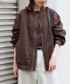 【ジャーナルスタンダード/JOURNAL STANDARD】のLight MA-1 ブラウン|ID: prp329100004579383 ipo3291000000032441500