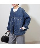 【ジャーナルスタンダード レリューム/JOURNAL STANDARD relume】の《WEB限定追加 》デニムジャケット ネイビー|ID: prp329100004579403 ipo3291000000032441654
