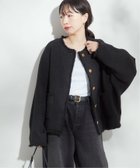 【ジャーナルスタンダード レサージュ/journal standard L'essage】の《追加 》GIOLICATWEED ドルマンジャケット 人気、トレンドファッション・服の通販 founy(ファニー) ファッション Fashion レディースファッション Fashion for Women アウター Coat / Outerwear Collection レディースジャケット・軽アウター Jackets 2025年 2025 2025-2026秋冬・A/W Autumn/Winter 2025–26 AW25–26 thumbnail ブラック|ID: prp329100004579425 ipo3291000000033270046