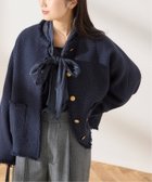 【ジャーナルスタンダード レサージュ/journal standard L'essage】の《追加 》GIOLICATWEED ドルマンジャケット 人気、トレンドファッション・服の通販 founy(ファニー) ファッション Fashion レディースファッション Fashion for Women アウター Coat / Outerwear Collection レディースジャケット・軽アウター Jackets 2025年 2025 2025-2026秋冬・A/W Autumn/Winter 2025–26 AW25–26 thumbnail ネイビー|ID: prp329100004579425 ipo3291000000033270051